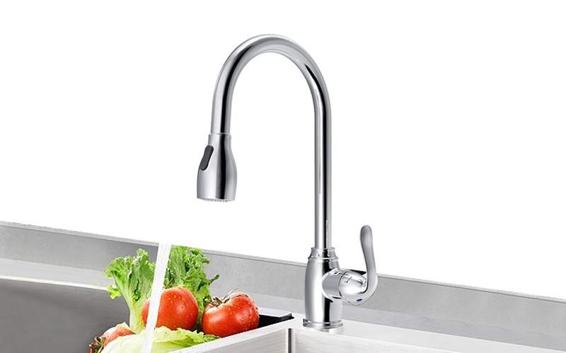 FK8362 Single Handle Pull-down Kitchen Faucet
